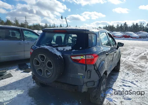 2018 Ford Ecosport S from USA, damaged, VIN MAJ3P1RE1JC244176